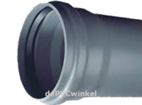 PVC afvoerbuis manchet 200x5.9mm Grijs sn8 l=5m PVC afvoerbuis manchet 200x5.9mm Grijs sn8 l=5m