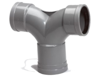 PVC Manchet Flex.Str T-stuk 90` 125mm Zetting SN8 PVC Manchet Flex.Str T-stuk 90` 125mm Zetting SN8